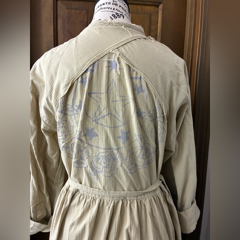 Free people Wrap Maxi Dress in tan - Picture 3 of 15